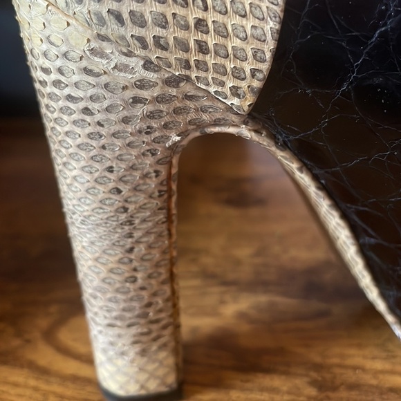 Chloe reptile look pumps - Picture 9 of 11
